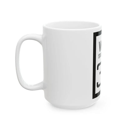 WV-35 1922 (Virginia) (Road Sign) White Coffee Mug - Go Mug Yourself