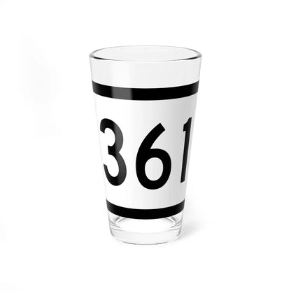 WV-361 (Virginia) (Road Sign) Pint Glass 16oz 16oz - Go Mug Yourself