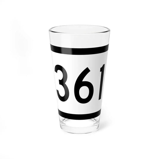 WV-361 (Virginia) (Road Sign) Pint Glass 16oz 16oz - Go Mug Yourself