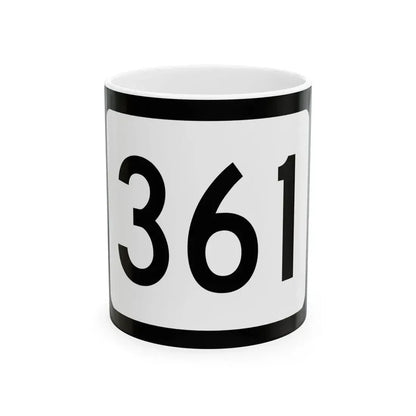 WV-361 (Virginia) (Road Sign) White Coffee Mug 11oz - Go Mug Yourself