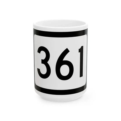 WV-361 (Virginia) (Road Sign) White Coffee Mug 15oz - Go Mug Yourself