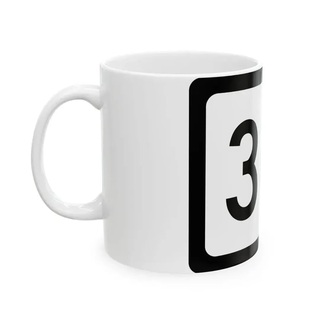 WV-361 (Virginia) (Road Sign) White Coffee Mug - Go Mug Yourself