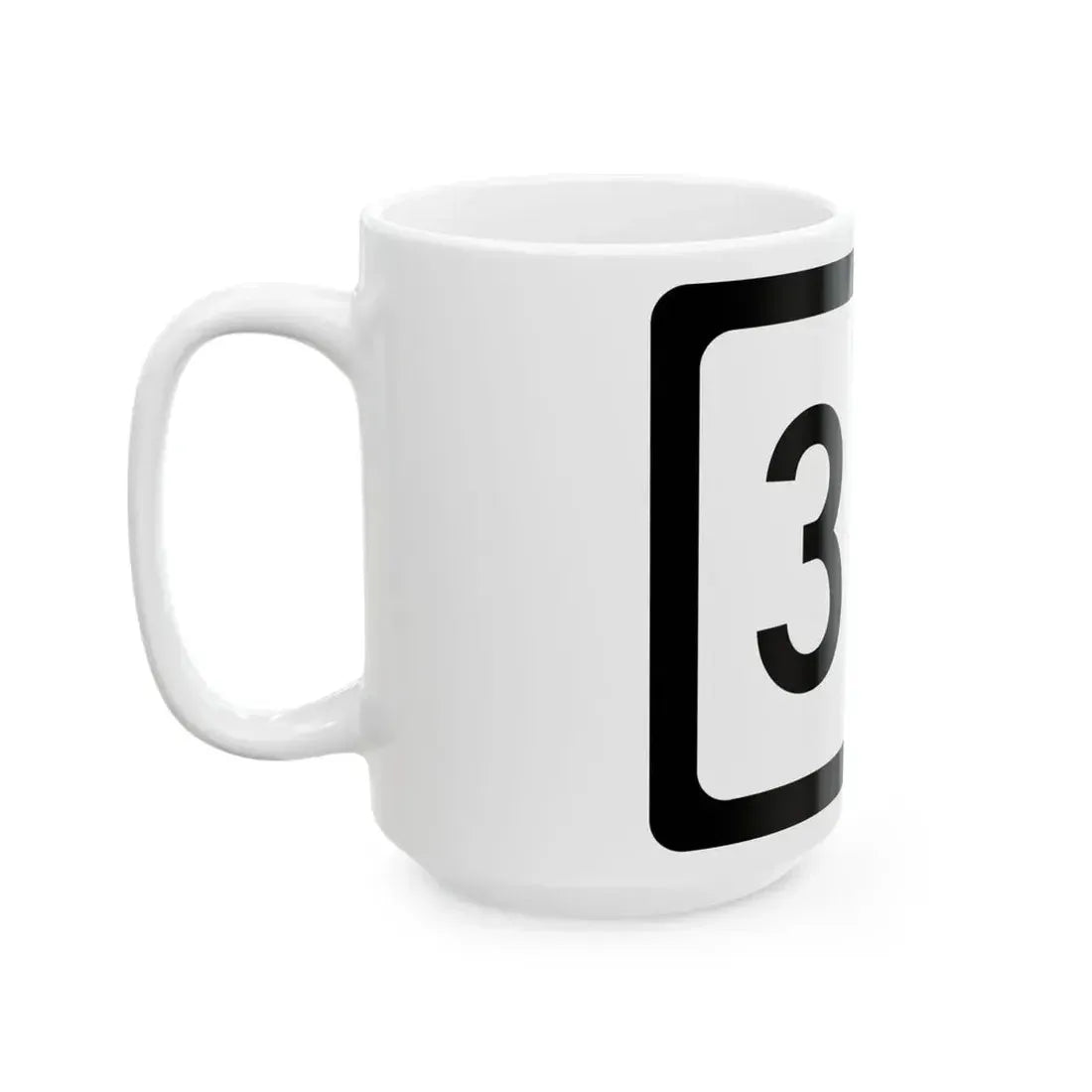 WV-361 (Virginia) (Road Sign) White Coffee Mug - Go Mug Yourself