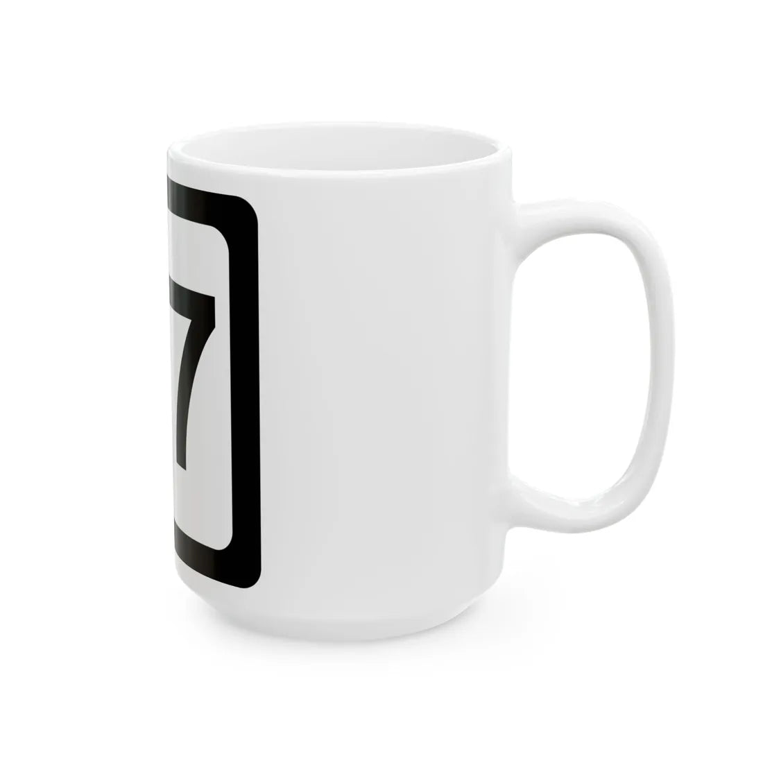 WV-37 (Virginia) (Road Sign) White Coffee Mug - Go Mug Yourself
