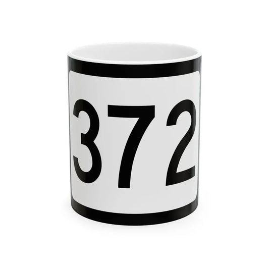 WV-372 (Virginia) (Road Sign) White Coffee Mug 11oz - Go Mug Yourself