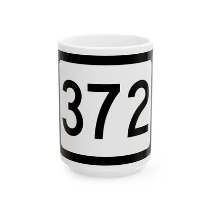 WV-372 (Virginia) (Road Sign) White Coffee Mug 15oz - Go Mug Yourself