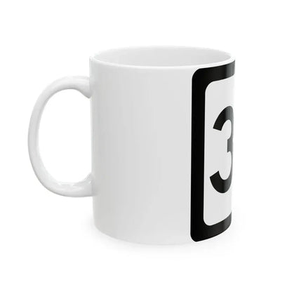 WV-39 (Virginia) (Road Sign) White Coffee Mug - Go Mug Yourself