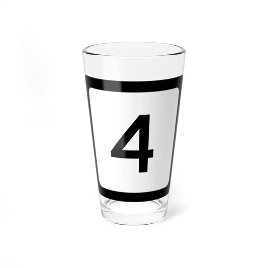 WV-4 (Virginia) (Road Sign) Pint Glass 16oz 16oz - Go Mug Yourself