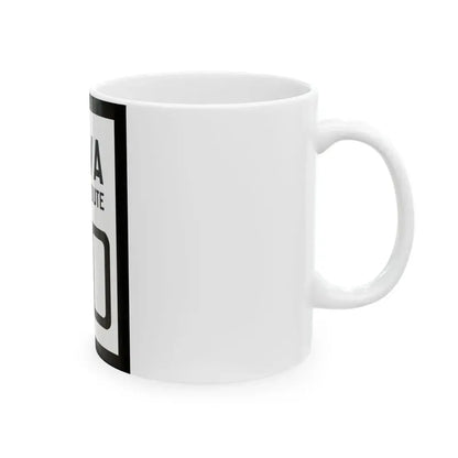 WV-40 1922 (Virginia) (Road Sign) White Coffee Mug - Go Mug Yourself