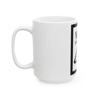 WV-40 1922 (Virginia) (Road Sign) White Coffee Mug - Go Mug Yourself