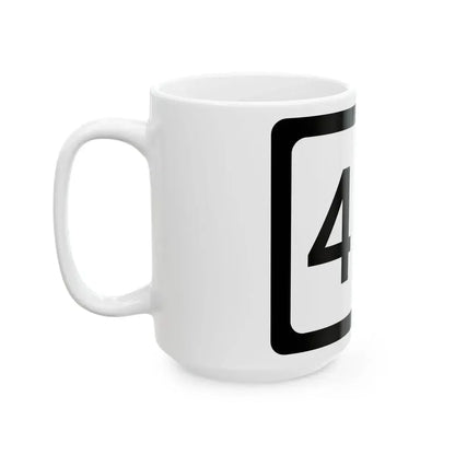 WV-401 (Virginia) (Road Sign) White Coffee Mug - Go Mug Yourself