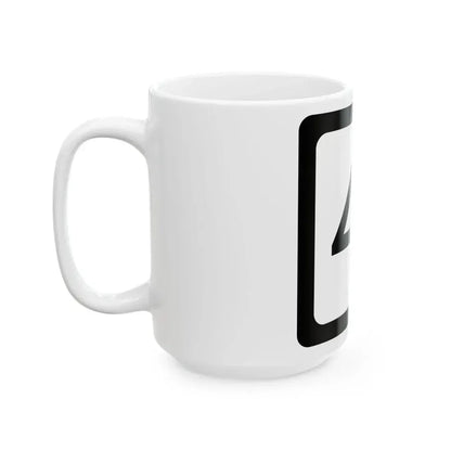 WV-41 (Virginia) (Road Sign) White Coffee Mug - Go Mug Yourself