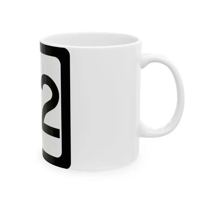 WV-42 (Virginia) (Road Sign) White Coffee Mug - Go Mug Yourself