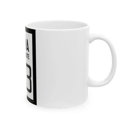 WV-43 1922 (Virginia) (Road Sign) White Coffee Mug - Go Mug Yourself