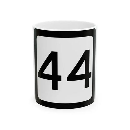 WV-44 (Virginia) (Road Sign) White Coffee Mug 11oz - Go Mug Yourself