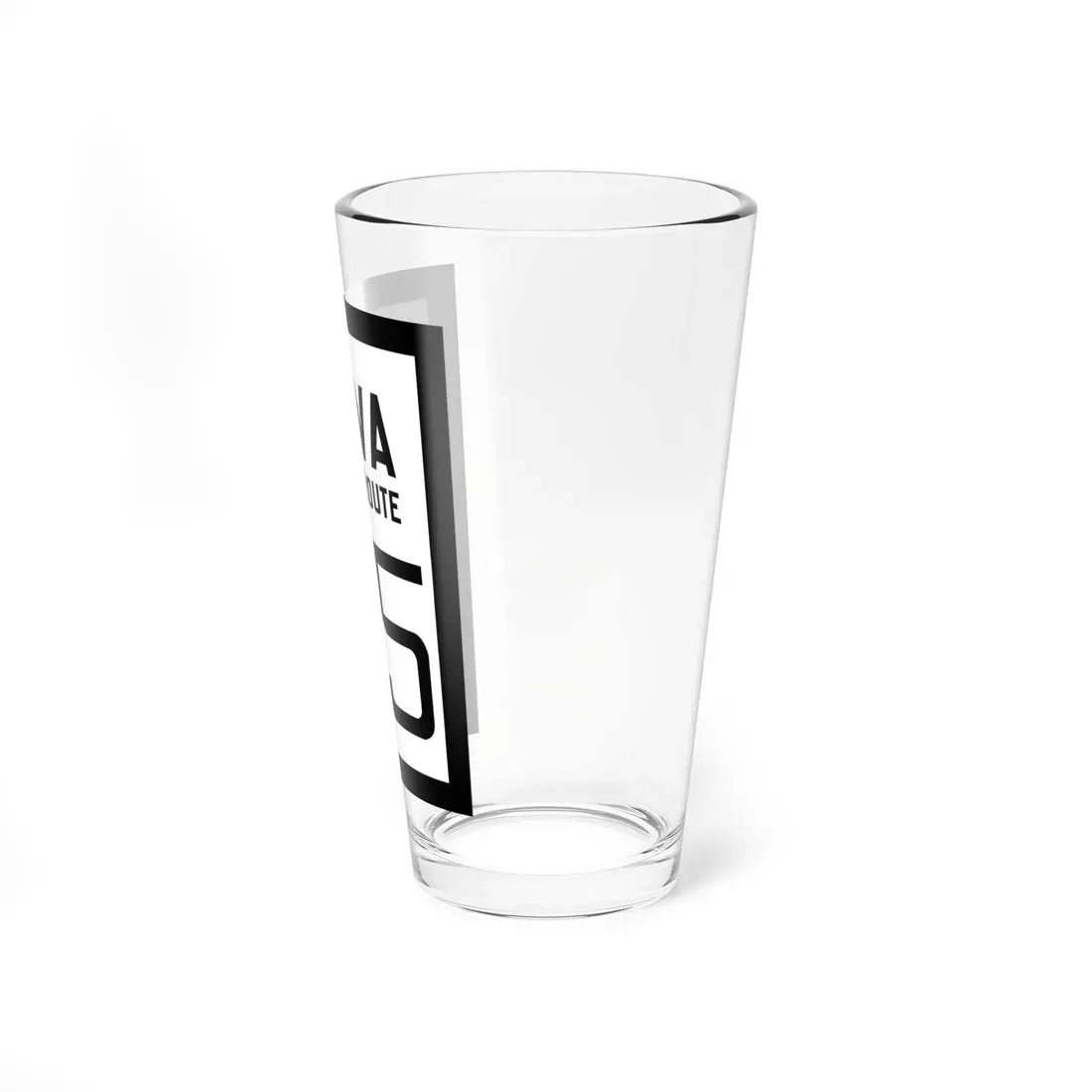 WV-45 1922 (Virginia) (Road Sign) Pint Glass 16oz - Go Mug Yourself