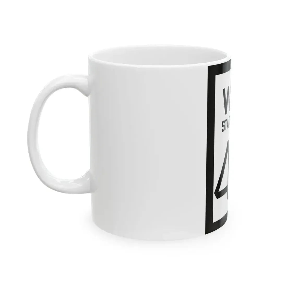 WV-45 1922 (Virginia) (Road Sign) White Coffee Mug - Go Mug Yourself