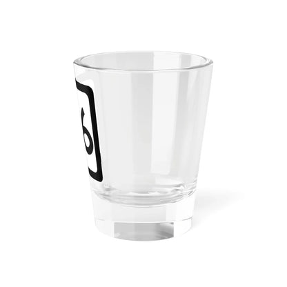 WV-46 (Virginia) (Road Sign) Shot Glass 1.5oz - Go Mug Yourself