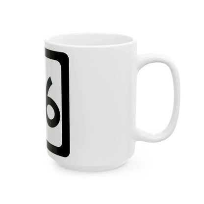 WV-46 (Virginia) (Road Sign) White Coffee Mug - Go Mug Yourself