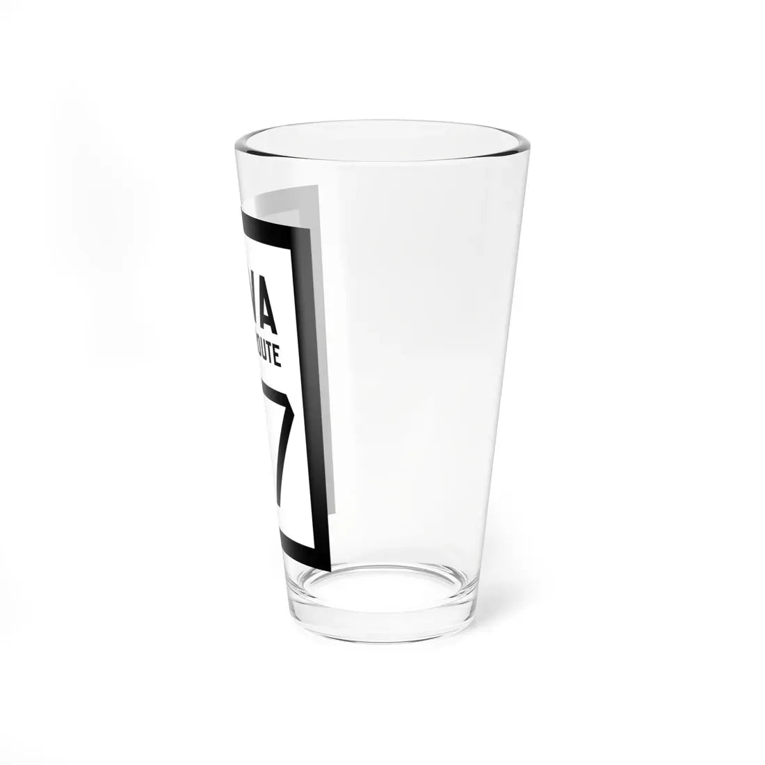 WV-47 1922 (Virginia) (Road Sign) Pint Glass 16oz - Go Mug Yourself