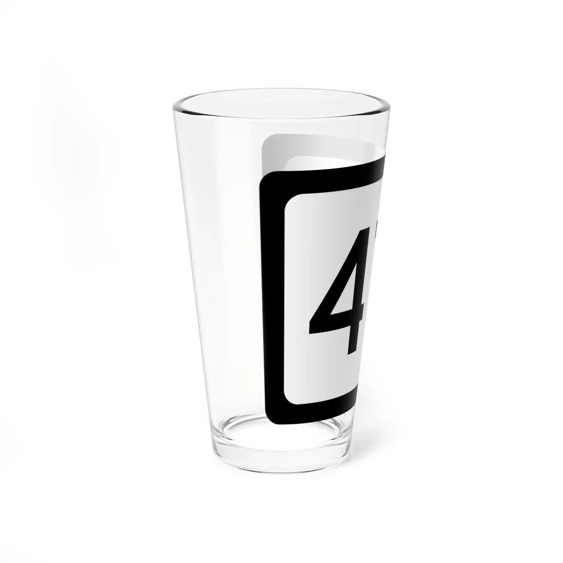 WV-471 (Virginia) (Road Sign) Pint Glass 16oz - Go Mug Yourself