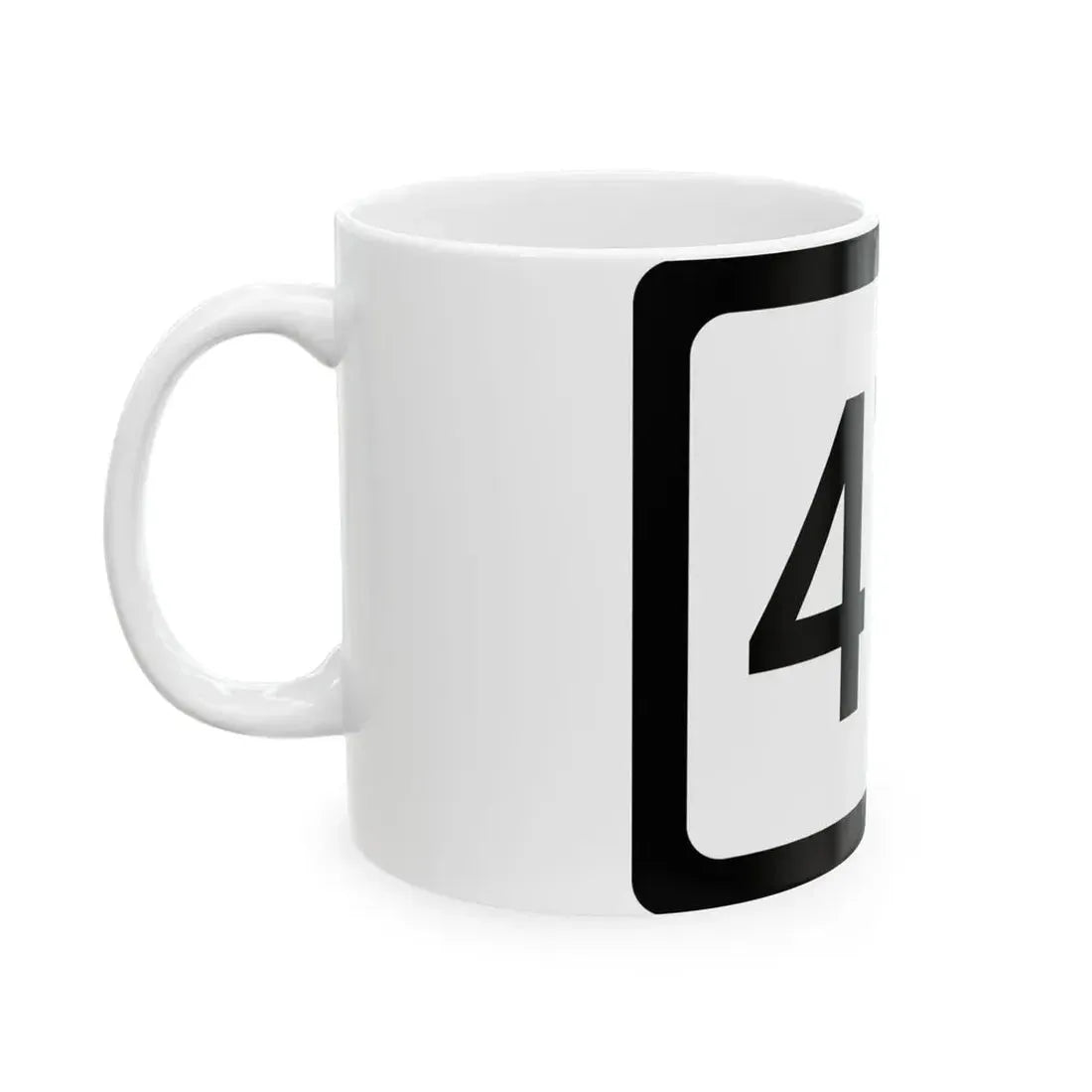 WV-471 (Virginia) (Road Sign) White Coffee Mug - Go Mug Yourself