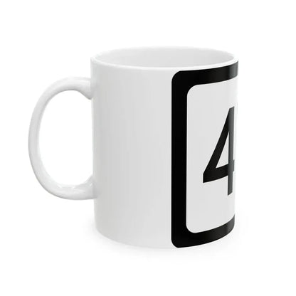 WV-471 (Virginia) (Road Sign) White Coffee Mug - Go Mug Yourself