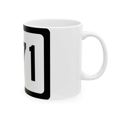 WV-471 (Virginia) (Road Sign) White Coffee Mug - Go Mug Yourself