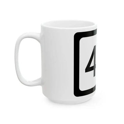 WV-471 (Virginia) (Road Sign) White Coffee Mug - Go Mug Yourself