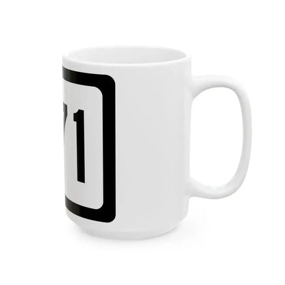 WV-471 (Virginia) (Road Sign) White Coffee Mug - Go Mug Yourself
