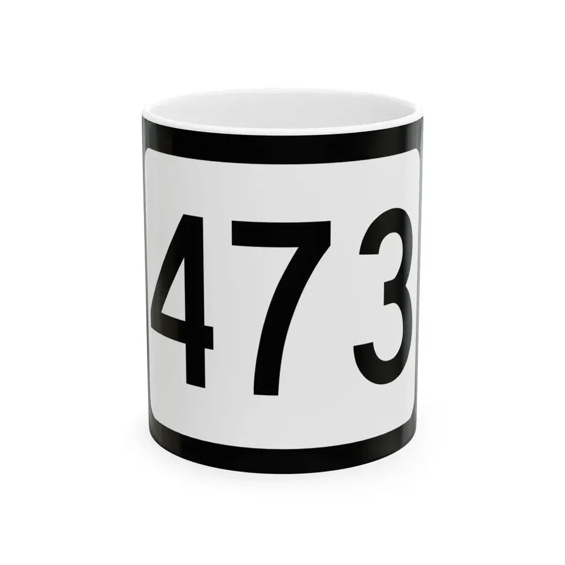 WV-473 (Virginia) (Road Sign) White Coffee Mug 11oz - Go Mug Yourself