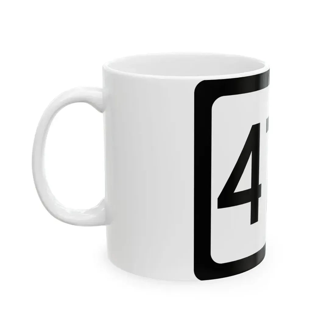 WV-473 (Virginia) (Road Sign) White Coffee Mug - Go Mug Yourself