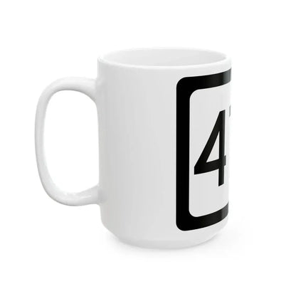 WV-473 (Virginia) (Road Sign) White Coffee Mug - Go Mug Yourself