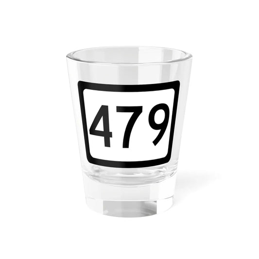 WV-479 (Virginia) (Road Sign) Shot Glass 1.5oz 1.5oz - Go Mug Yourself