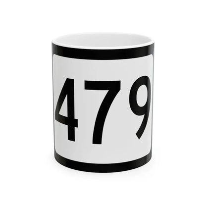 WV-479 (Virginia) (Road Sign) White Coffee Mug 11oz - Go Mug Yourself