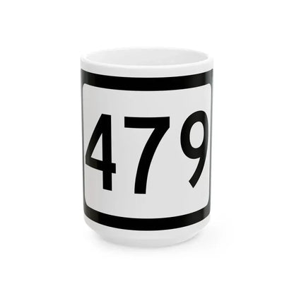 WV-479 (Virginia) (Road Sign) White Coffee Mug 15oz - Go Mug Yourself