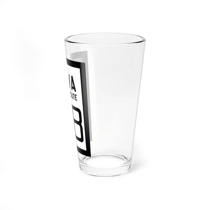 WV-48 1922 (Virginia) (Road Sign) Pint Glass 16oz - Go Mug Yourself