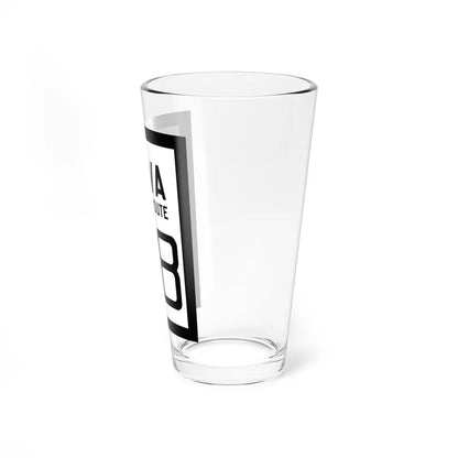 WV-48 1922 (Virginia) (Road Sign) Pint Glss 16oz - Go Mug Yourself