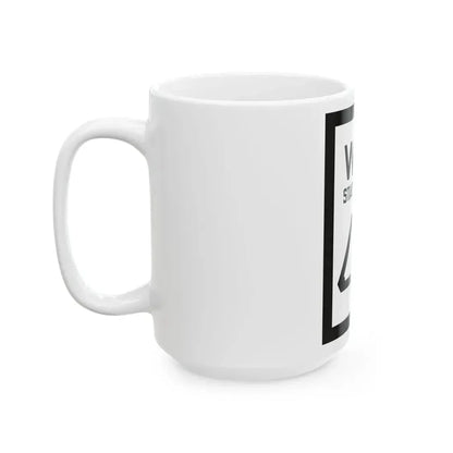 WV-48 1922 (Virginia) (Road Sign) White Coffee Mug - Go Mug Yourself