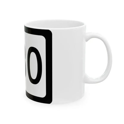 WV-480 (Virginia) (Road Sign) White Coffee Mug - Go Mug Yourself