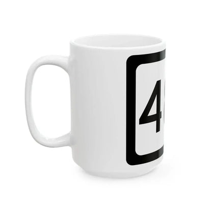 WV-480 (Virginia) (Road Sign) White Coffee Mug - Go Mug Yourself