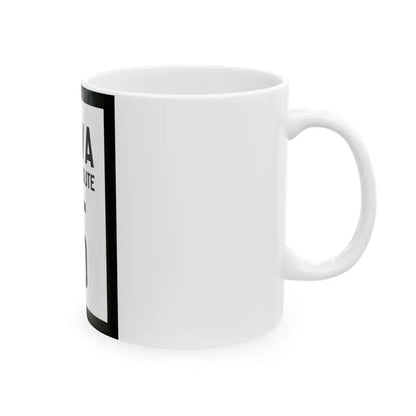 WV-5 1922 (Virginia) (Road Sign) White Coffee Mug - Go Mug Yourself