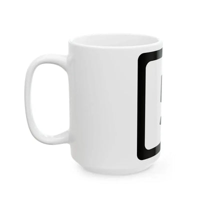WV-5 (Virginia) (Road Sign) White Coffee Mug - Go Mug Yourself