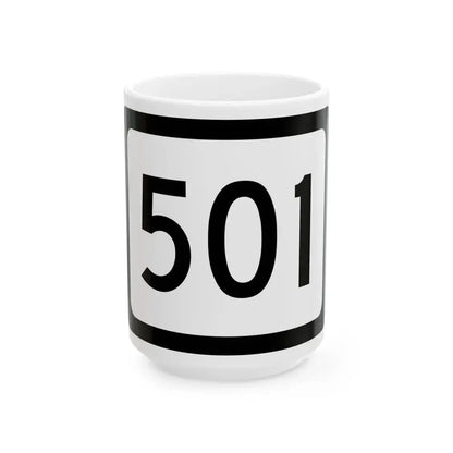 WV-501 (Virginia) (Road Sign) White Coffee Mug 15oz - Go Mug Yourself