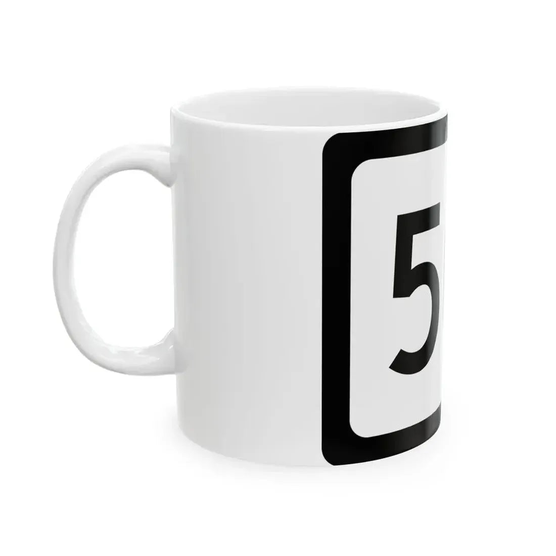 WV-501 (Virginia) (Road Sign) White Coffee Mug - Go Mug Yourself