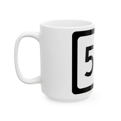 WV-501 (Virginia) (Road Sign) White Coffee Mug - Go Mug Yourself