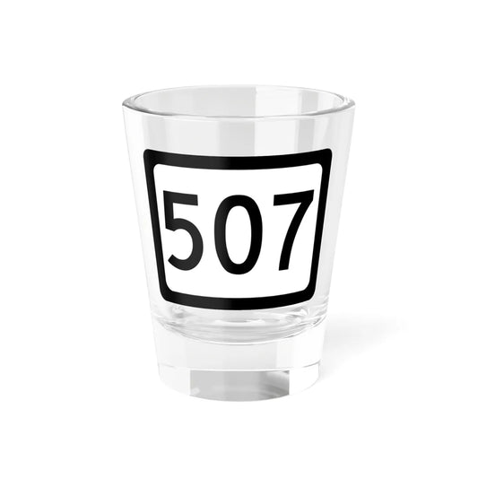 WV-507 (Virginia) (Road Sign) Shot Glass 1.5oz 1.5oz - Go Mug Yourself