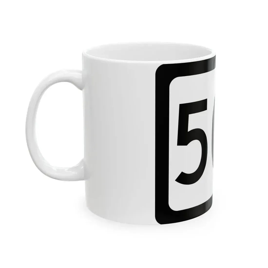 WV-507 (Virginia) (Road Sign) White Coffee Mug - Go Mug Yourself