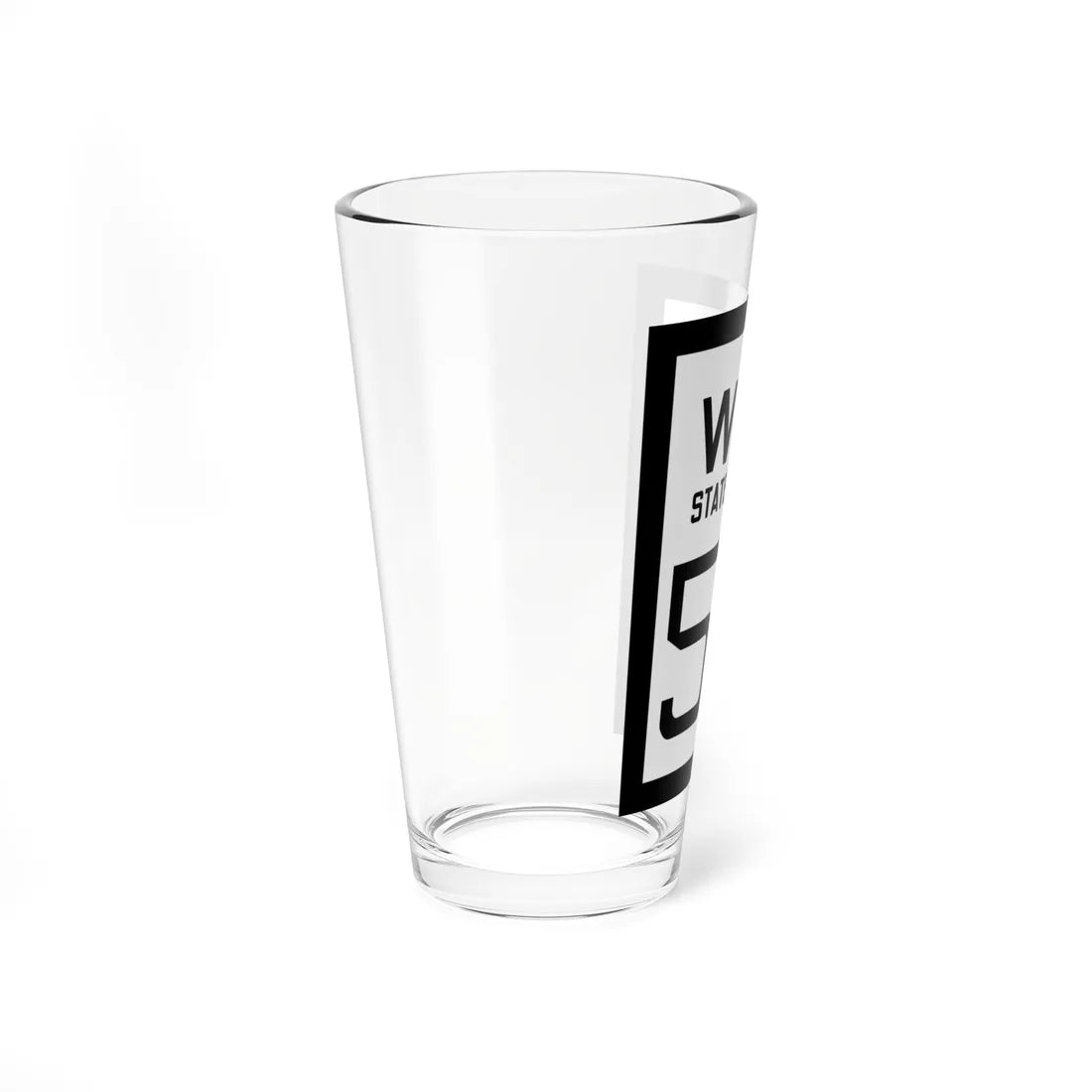 WV-52 1922 (Virginia) (Road Sign) Pint Glss 16oz - Go Mug Yourself