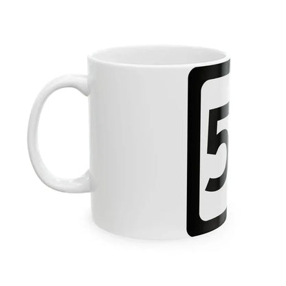 WV-52 (Virginia) (Road Sign) White Coffee Mug - Go Mug Yourself
